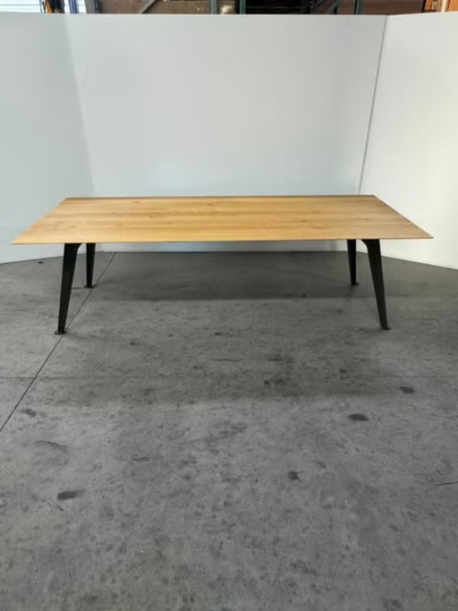 New Bert Plantagie Oak Dining Table Rectangular 260x110x76cm – eettafels, Wood