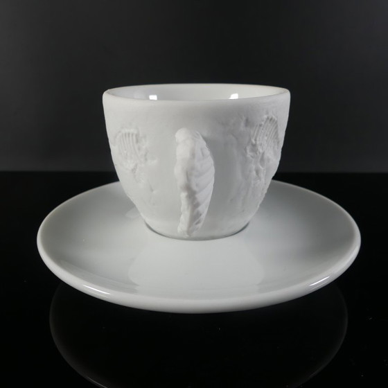 Image 1 of Illy Collection Espressokopje Fossile Design Paolo Rossetti 1997, gesigneerd