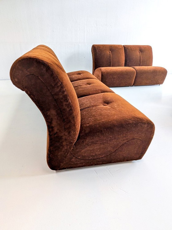 Image 1 of Modular Space Age Sofa Set (8 elements) 1970's 