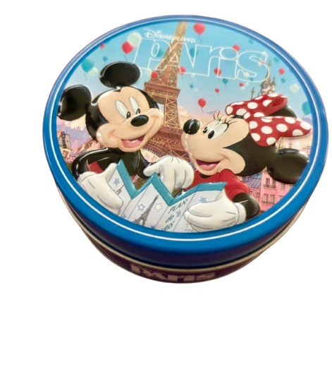 5-Piece Set European Vintage Collectible Tins – Nostalgia & Art Nouveau – Overig, Decorative Objects, Metal (photo 5 of 11)