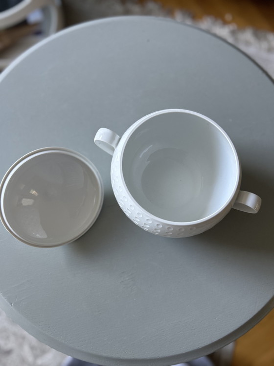 Vintage Arzberg Golfball Tureen, Löffelhardt, Form 2375 – Crockery, Porcelain (photo 4 of 5)