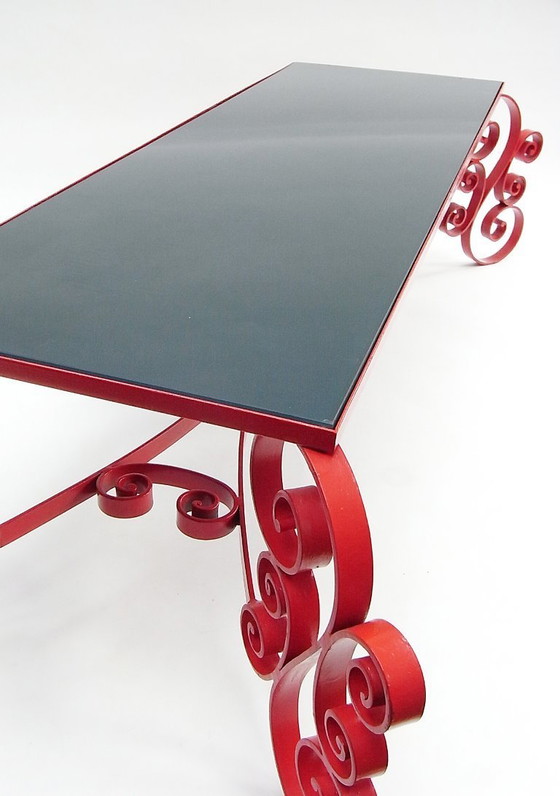 Image 1 of Beverly, table basse de style Mid-Century, États-Unis, années 1960, unique !