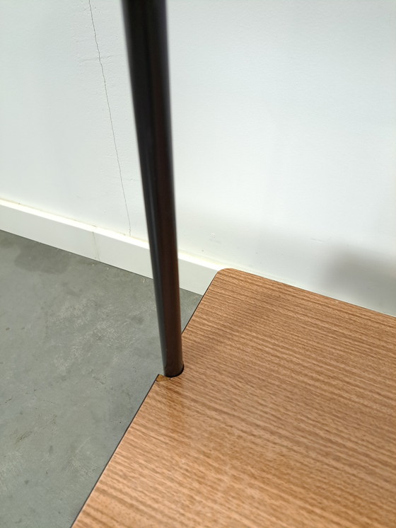 Image 1 of DDR Plant Table With Formica And Steel, Plant Rack