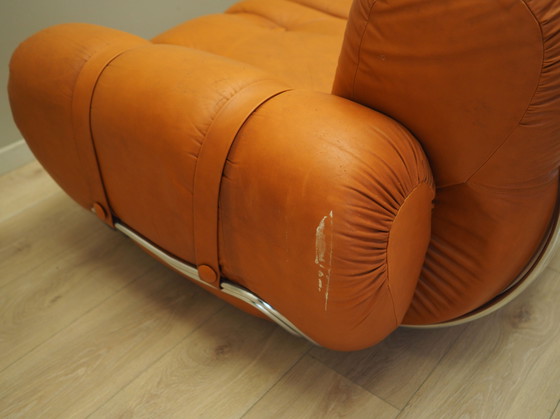 Image 1 of Orange Sofa, Space Age Design, 1960s, Production: Italy