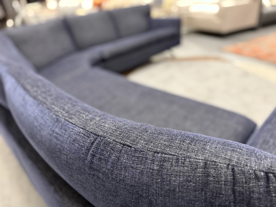 Image 1 of Label van den Berg Kameo Corner Sofa Moss fabric