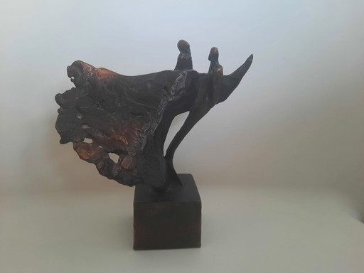 Sculpture statue Bernadette Leijdekkers