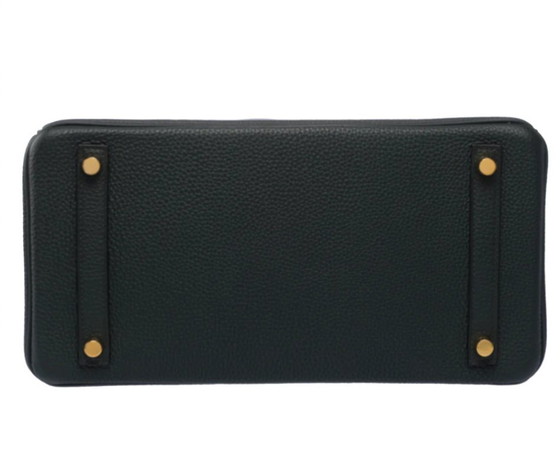 Image 1 of Sac HERMES Birkin 30 en Cuir Vert - 103372 Prix de vente