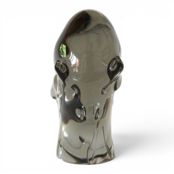 Image 1 of Escultura de toro de cristal de Murano de Livio Seguso, 1970