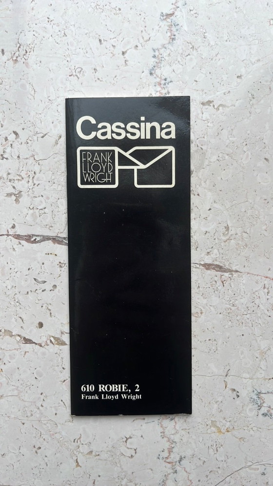 Image 1 of Tavolino Cassina Frank Lloyd Wright