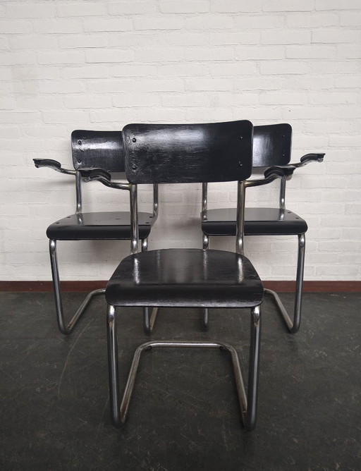 3x chaises Gispen