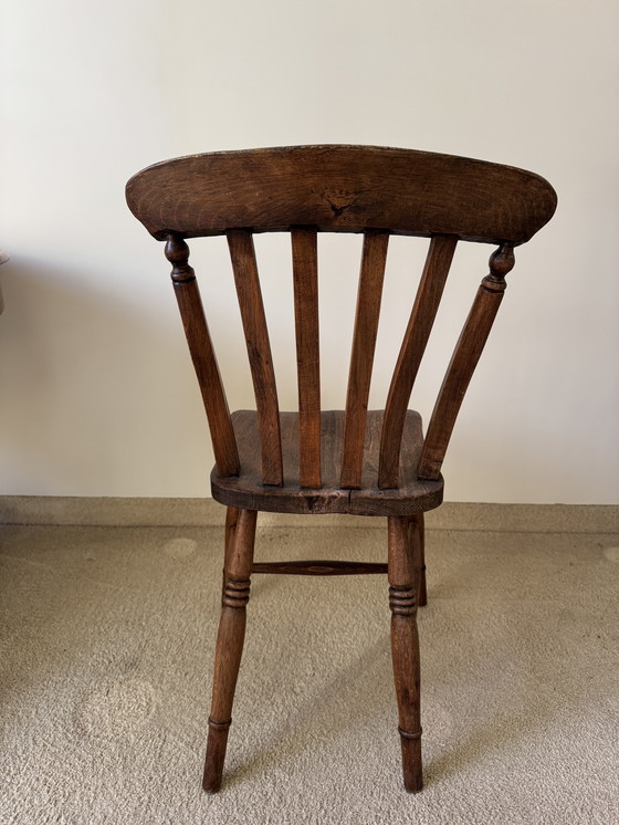 Image 1 of 3 antieke Engelse stoelen