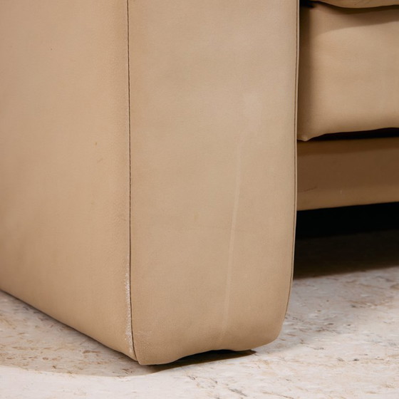 Image 1 of Conjunto de sofás de cuero Mk11355 «Modelo 4000» de Rolf Benz, juego de 4