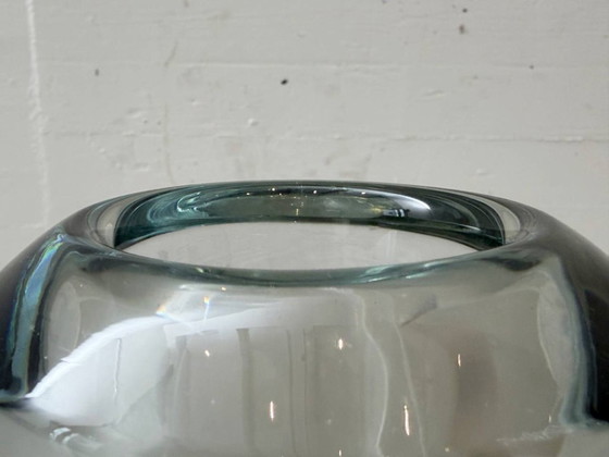 Image 1 of Massive mouth-blown glass vase, Murano glass, 1970s