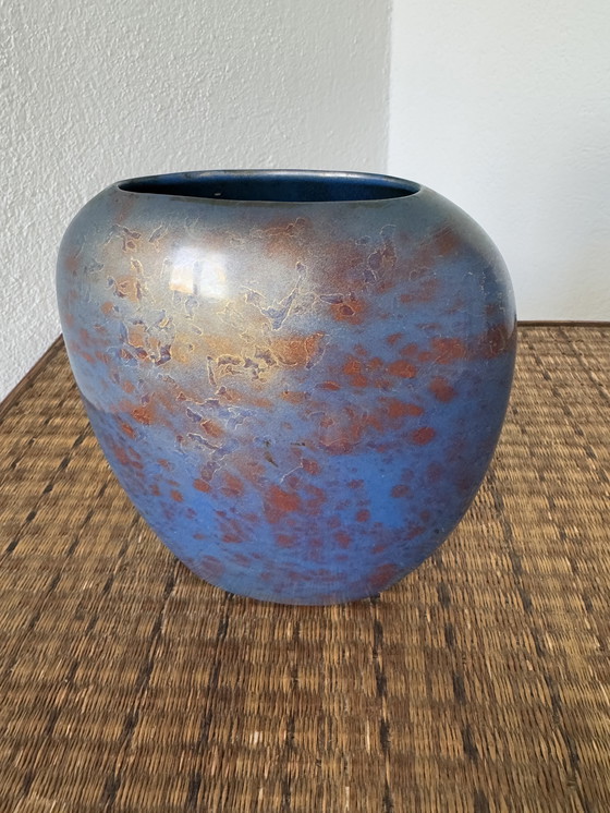 Image 1 of Piccolo vaso in ceramica in polvere Art Déco