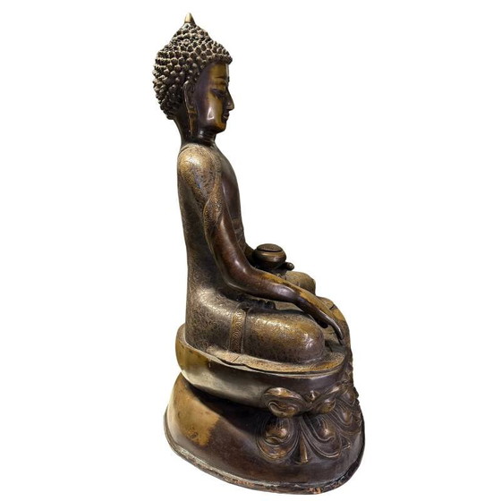 Shakyamuni Buddha - Qualità museale - 59cm molto unico – Sculture (photo 3 of 10)