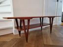 Elegant wooden coffee table