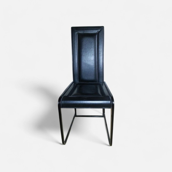 Image 1 of Postmoderne Architectonische Designset Van 3 Eetkamerstoelen