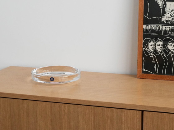 Image 1 of Kristallplatte, dänisches Design, 1970er Jahre, hergestellt von Royal Copenhagen