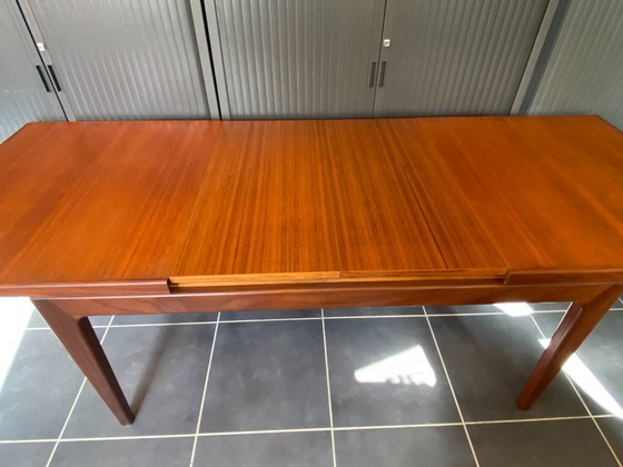 Tavolo allungabile scandinavo in teak 150/225x86cm vintage anni '60 – NF, Tavoli da pranzo, Legno (photo 14 of 20)