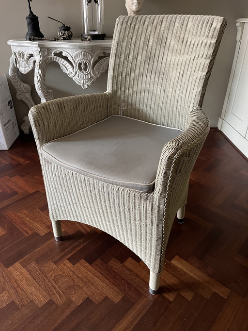 Chaises en rotin Vincent Sheppard 6x