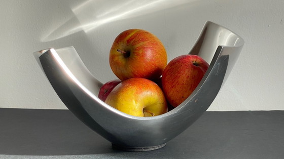 Image 1 of COUPE à Fruits Métal Poli VINTAGE