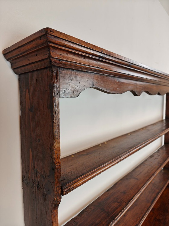 Image 1 of Late Georgian 18th-century Welsh sideboard – solid oak