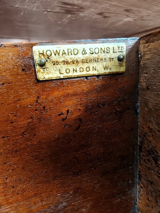 Image 1 of Antieke Howard & Son’s Berners Street Linnenkast – Licht Eiken, ca. 1880–1900