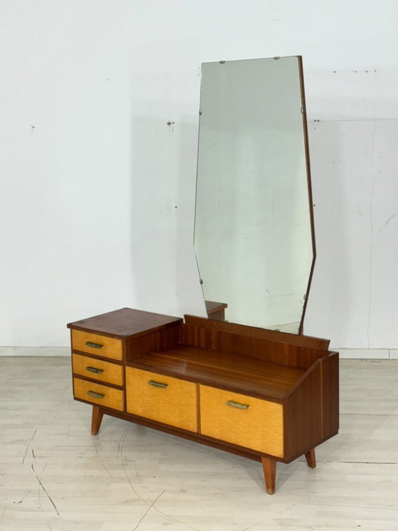 Image 1 of Zeer mooie vintage ladekast / dressoir / kaptafel / halkast / slaapkamerkast
