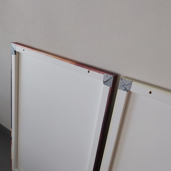 Image 1 of Julklapp Christmas Original   Expressionist Acrylic Canvas  Modern Art Wall Decor – Bold Emotional Portrait” 2 Silvio Pian