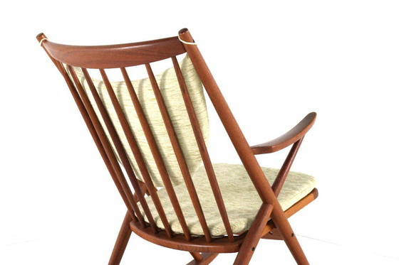 Image 1 of Frank Reenskaug per Bramin sedia a dondolo modello 182 vintage