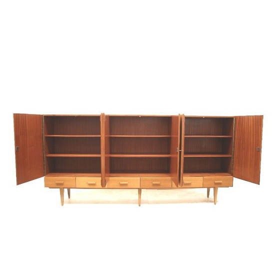 Image 1 of XXL vintage highboard / tall sideboard from the 1970s