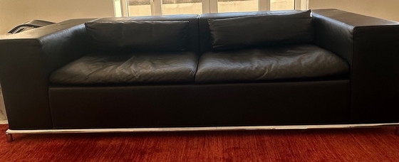 Image 1 of Sofás de Sede DS 7, 2 piezas, cuero negro