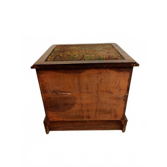 Image 1 of Antieke Victoriaanse Nachtspiegel / Commode / Pot
