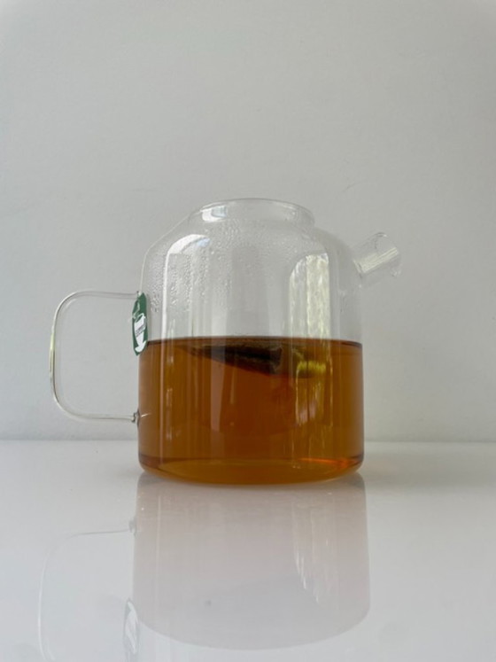 Image 1 of Scandinavian design borosilicate glass teapot 1.5L