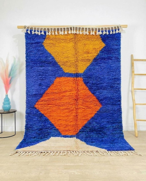 Luxe handgemaakt vloerkleed 200/300 cm – vloerkleden en tapijten, Wool