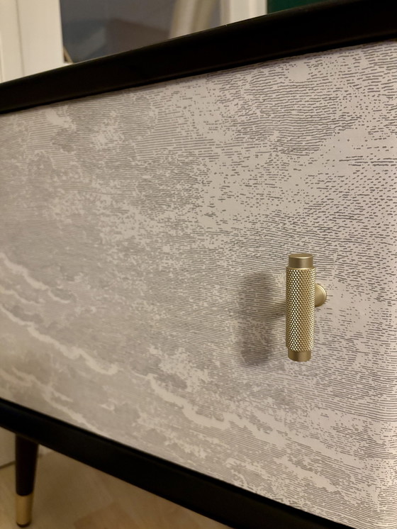 Image 1 of Comodini vintage con Nuvolette di Fornasetti | L'atmosfera vintage