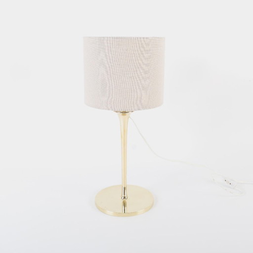 Bruno Paul (1874-1968). Art Deco table lamp in polished cast brass, 1930s
