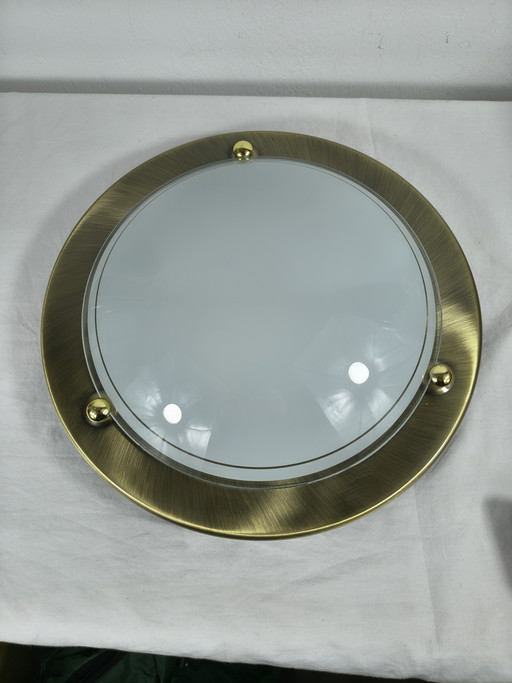 Lámpara de techo/lámpara de techo vintage de bronce