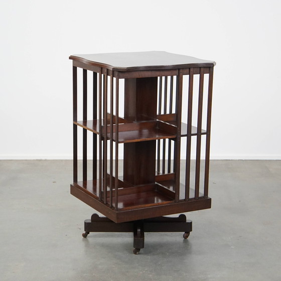 Image 1 of Wooden Book Mill on Wheels