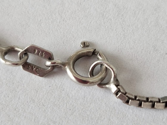 C. Brumberg Hansen Dinamarca - Gran colgante de plata con collar - años 50 – Objetos decorativos, Silver (photo 8 of 9)