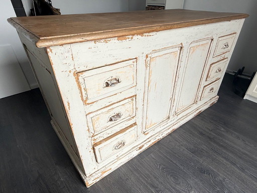 Characterful Wooden Desk – 150 cm – bureau (photo 2 of 5)