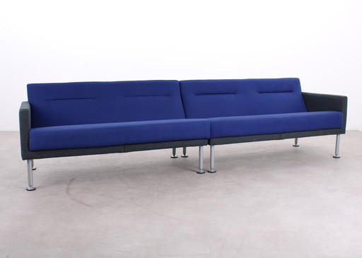 Coalesse Sidewalk Bench Blue