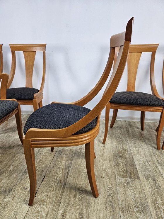 Chaises Gondola vintage de Pietro Costantini, années 1980, Lot de 6 – Fauteuils de relaxation (photo 9 of 15)