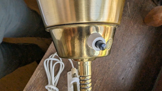 Image 1 of Lampada da parete flessibile in ottone - AJH Svezia, anni '50