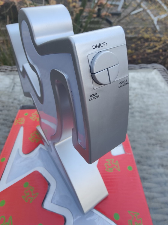 Image 1 of La Linea - Lamp after Osvaldo Cavandoli, Keith Haring - Set of 2 Pieces 1990