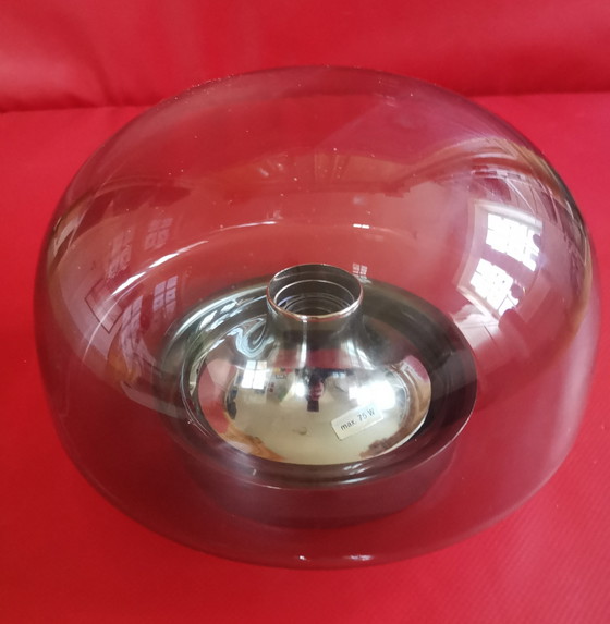 Image 1 of Lámpara de pared estilo era espacial de los años 70 de Glashütte Limburg.