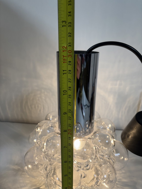 Image 1 of Vintage bubble glass pendant lamp by Helena Tynell for Limburg, 1960s, Germany
