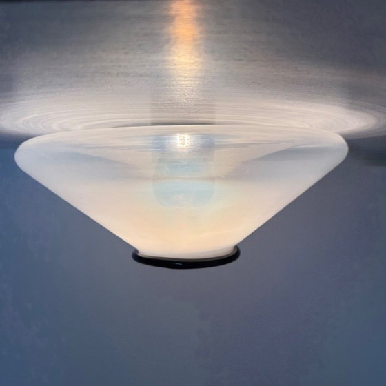 Image 1 of Applique murale Leucos en verre de Murano, design du milieu du XXe siècle, Italie des années 1980