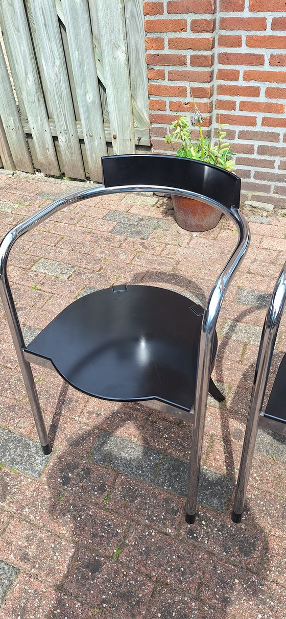 Image 1 of 4 pezzi sedie da pranzo Zanotta fauna