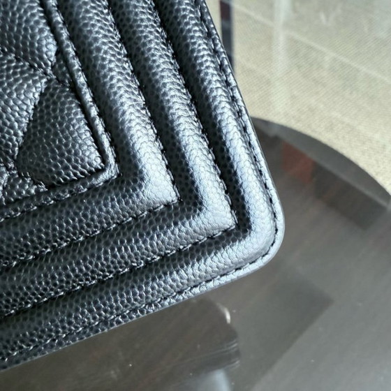 Image 1 of Chanel Boy Small - Caviar Quilted Black Ruthenium Silver Hardware